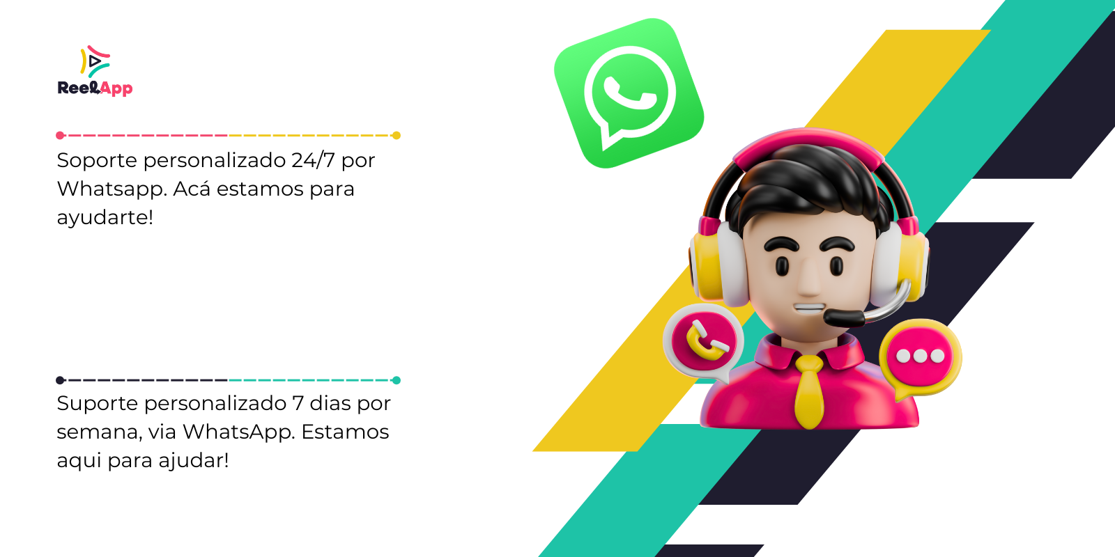 Soporte personalizado por WhatsApp